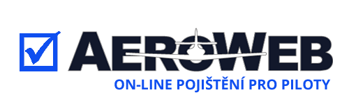 Logo On-line pojištění pro piloty Aeroweb